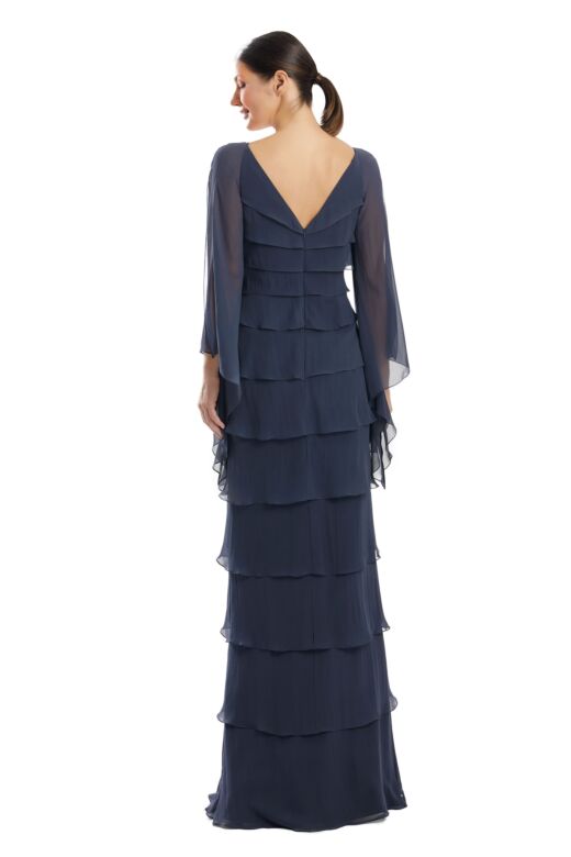 Alexander by Daymor 1957 Split Sleeve V-Neck Dress