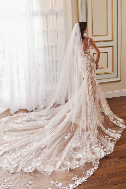 Martin Thornburg MT5108 Barrett Mermaid Scoop Back Wedding Gown