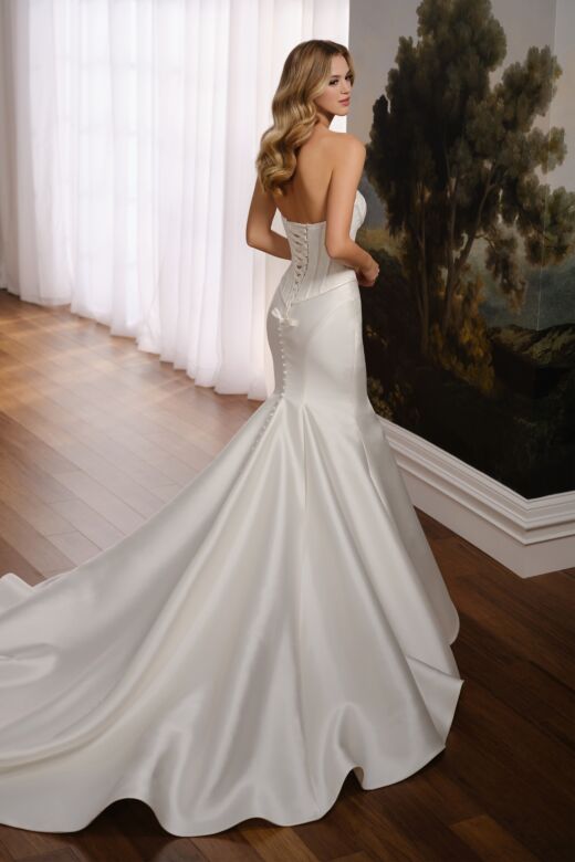 Martin Thornburg MT8104MKD Dion Corset Top Trumpet Wedding Dress