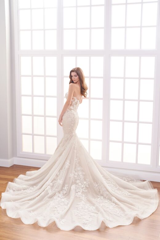 Martin Thornburg MTL12256 Elsie Strapless Sweetheart Neck Wedding Gown
