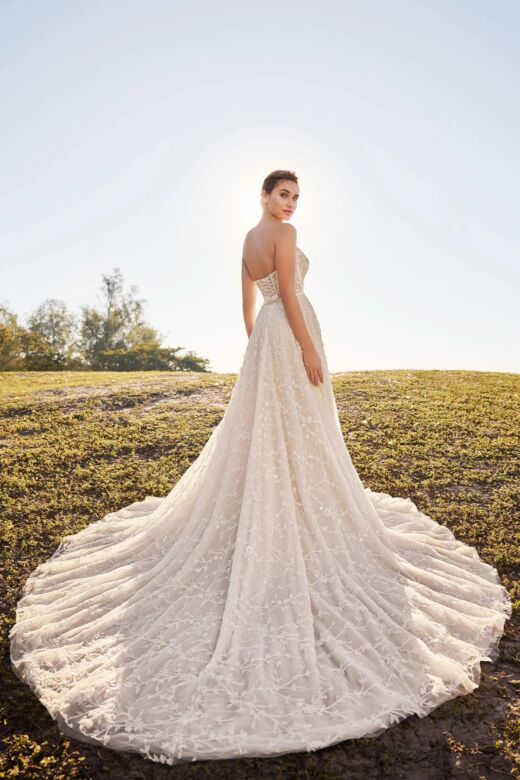 Martin Thornburg MT3204 Arden Long Sleeve Two Piece Wedding Gown