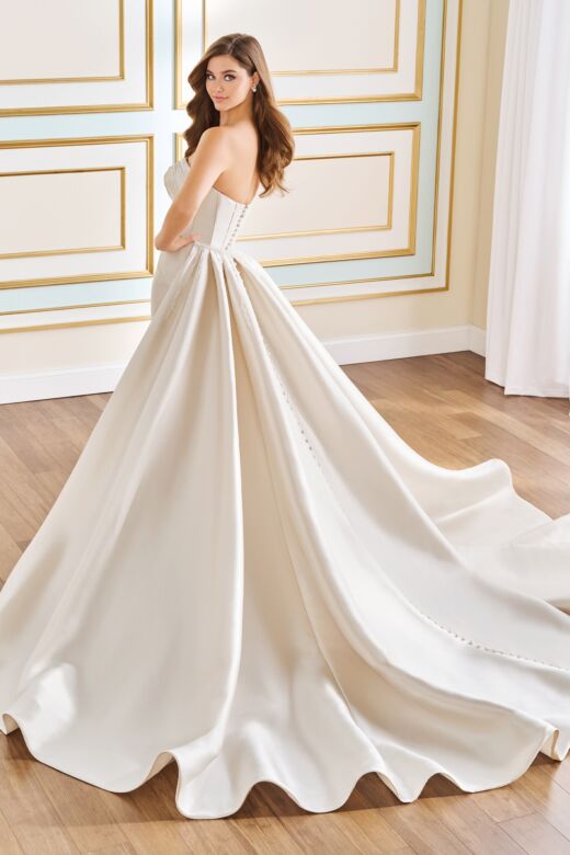 Martin Thornburg MT9118 Aster Pleated Bust Mermaid Bridal Dress