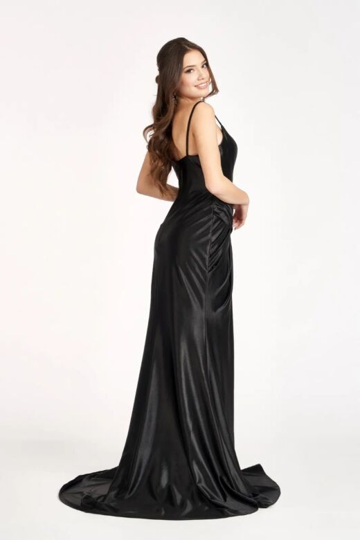 Elizabeth K GL3044 Sweetheart Neck Ruched Skirt Bridesmaid Dress