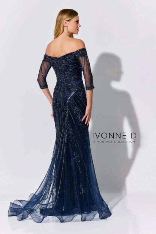 Ivonne D Exclusively for Mon Cheri ID320 Sweetheart Neck Dress