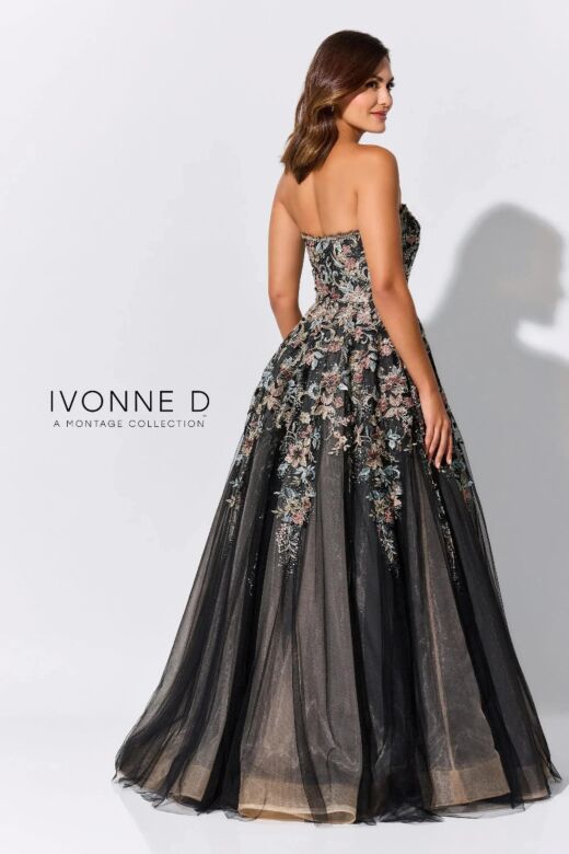 Ivonne D Exclusively for Mon Cheri ID327 Strapless A-Line Dress