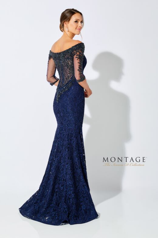 Ivonne D Exclusively for Mon Cheri 221D52 Three Quarter Sleeve Dress