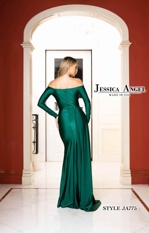 Jessica Angel 775 Side Tail Long Sleeve Dress