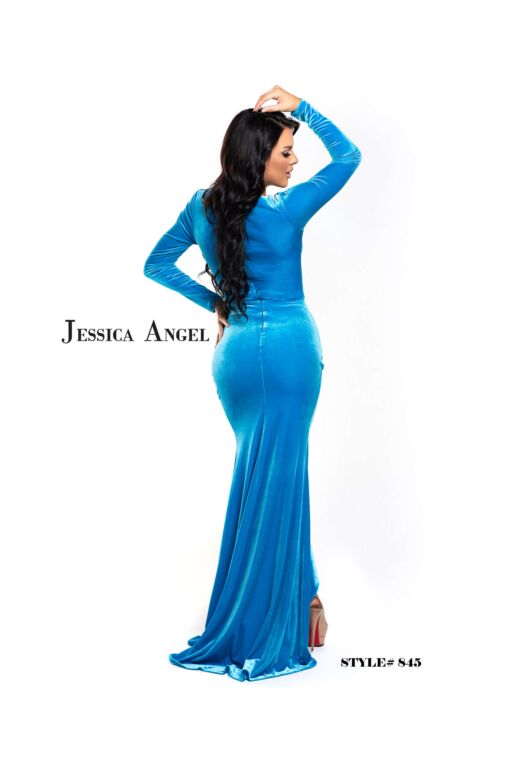 Jessica Angel 845 Long Sleeve Ruffle Dress
