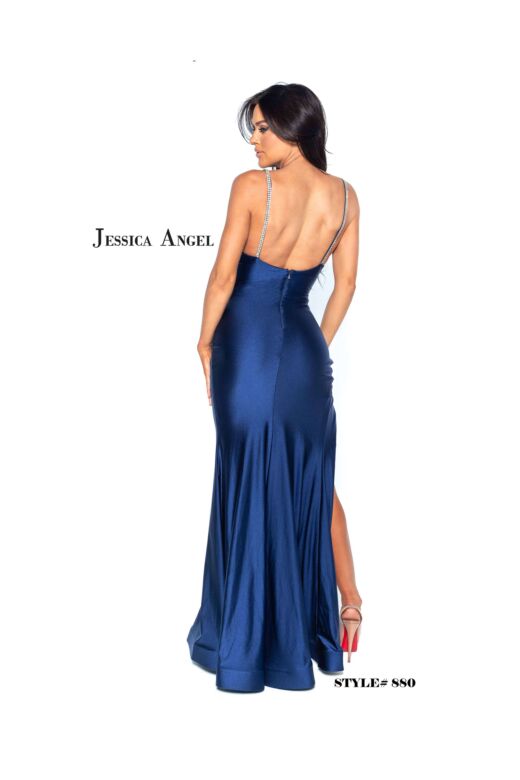 Jessica Angel 880 Spaghetti Straps Ruched Dress
