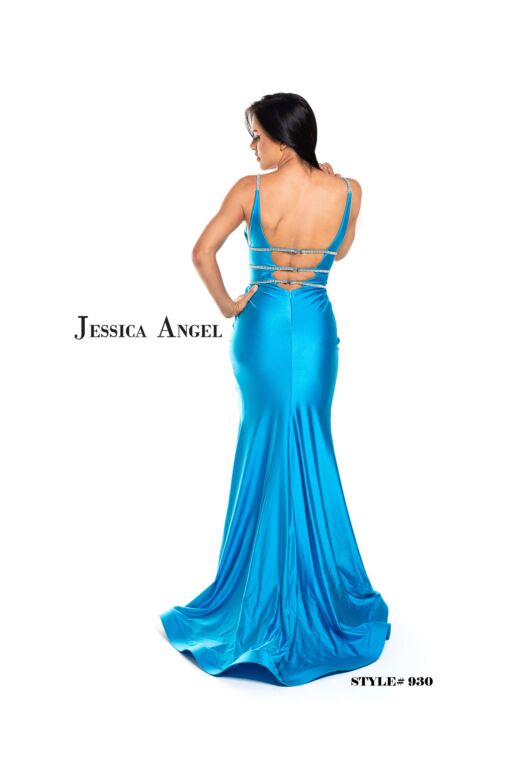 Jessica Angel 930 Triple Belt Exposed Back Dress