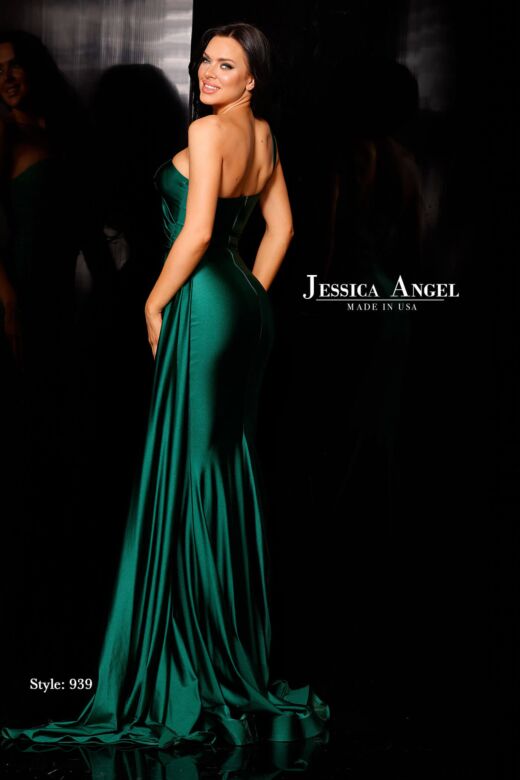 Jessica Angel 939 Side Tail One Shoulder Dress