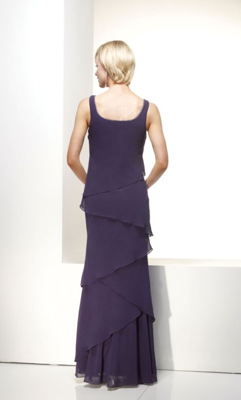 Alyce Paris 29292 Layered Skirt Two Piece Dress