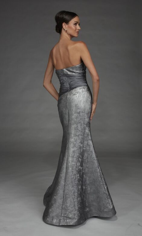 Alyce Paris 27881 Removable Sleeve Sweetheart Neck Mermaid Dress