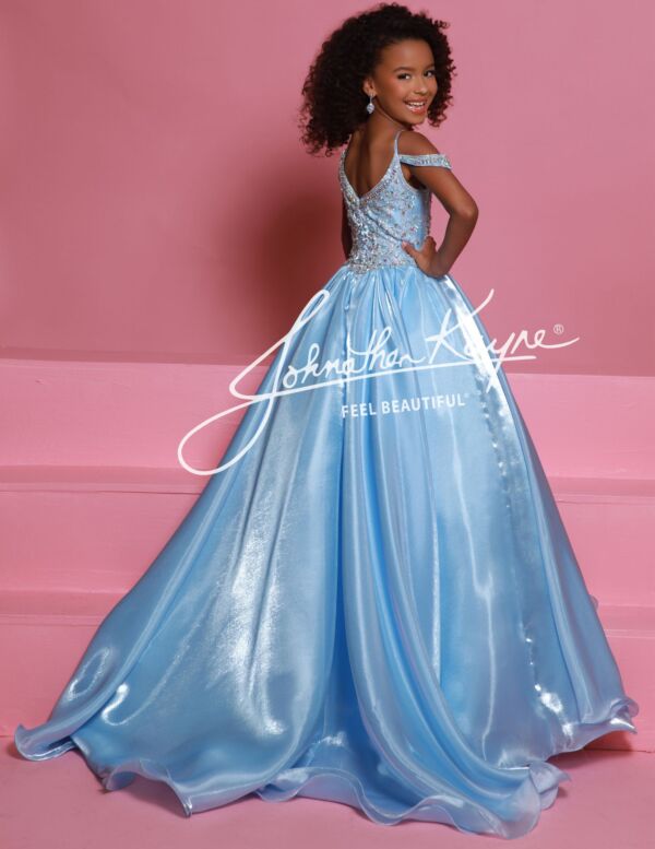 Johnathan Kayne C365 Cold Shoulder Basque Waist Dress