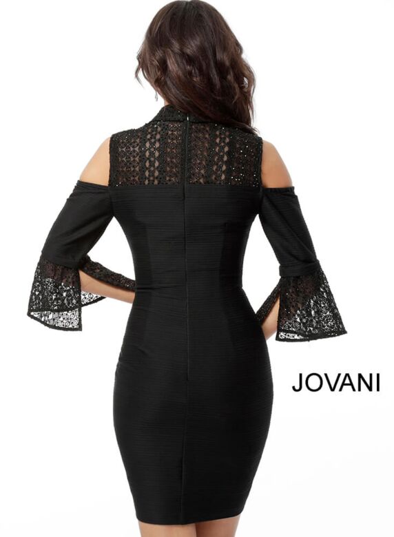 Jovani 63382 Cold Shoulder Dress