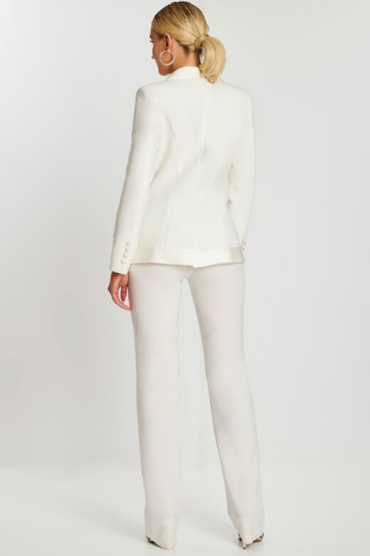 Jovani 25981 Shawl Collar Blazer Top Pant Suit