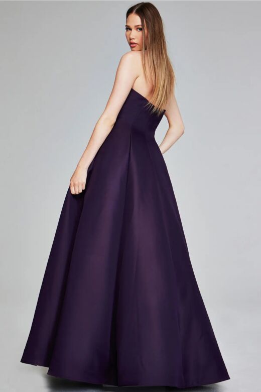 Jovani 42347 Side Pockets Strapless Dress