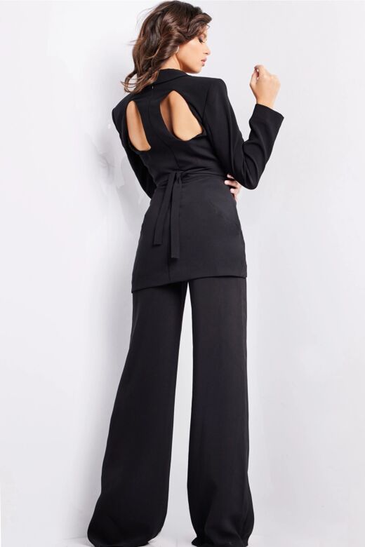 Jovani 25743 Multi Cutout Two Piece Pant Suit