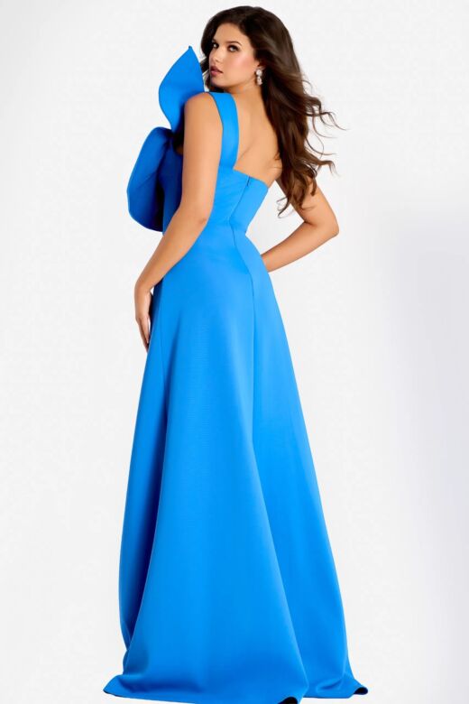 Jovani 47826 One Shoulder with Oversized Bow Dress
