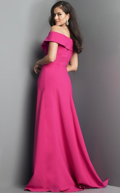 Jovani 06746 Off The Shoulder A-line Dress