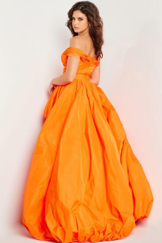 Jovani 27804 Bubble Skirt High Low Dress