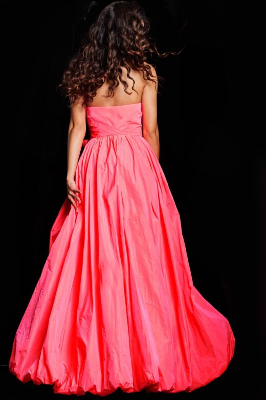 Jovani 38382 Bubble Skirt Strapless Sweetheart Dress