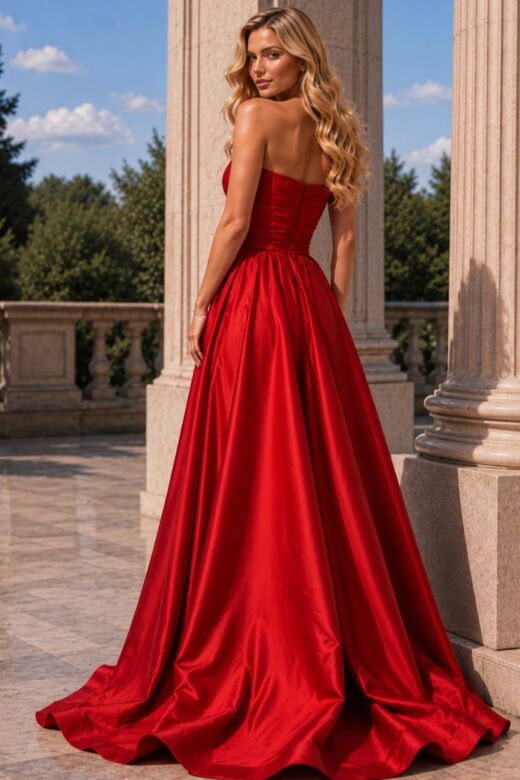 Jovani 48450 One Shoulder with Overskirt Dress