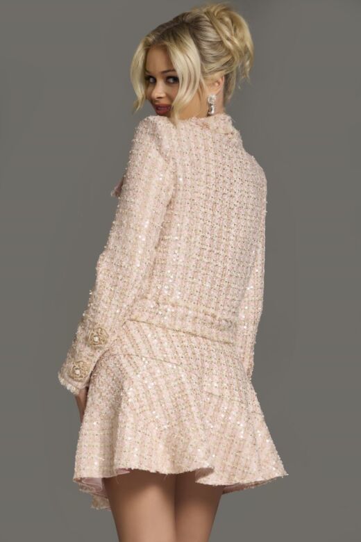 Jovani 40713 Embellished Jacket Two Piece Dress