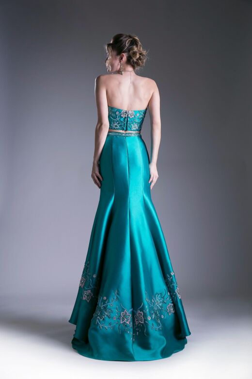 LaDivine 62211 2-Piece Sweetheart Neck Dress