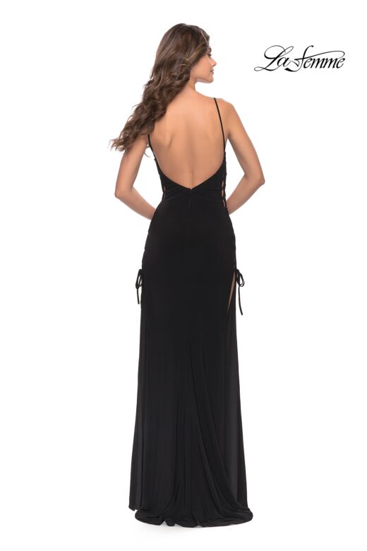 La Femme 31311 Sleeveless Sweetheart Neckline Dress