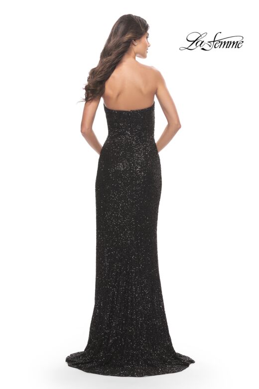 La Femme 31538 Strapless Sweetheart Neckline Dress
