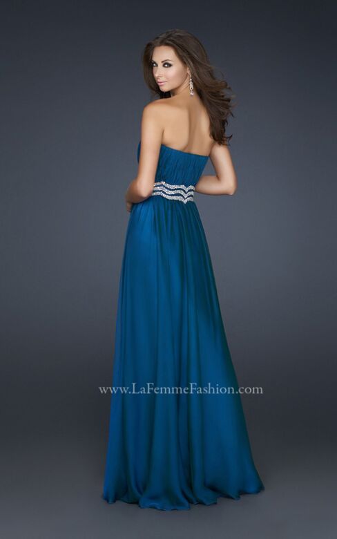 La Femme 17439 Sweetheart Neckline Strapless Dress