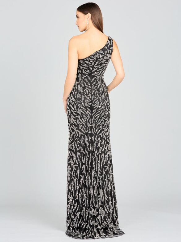 Lara 29170 Skirt Slit One Shoulder Dress