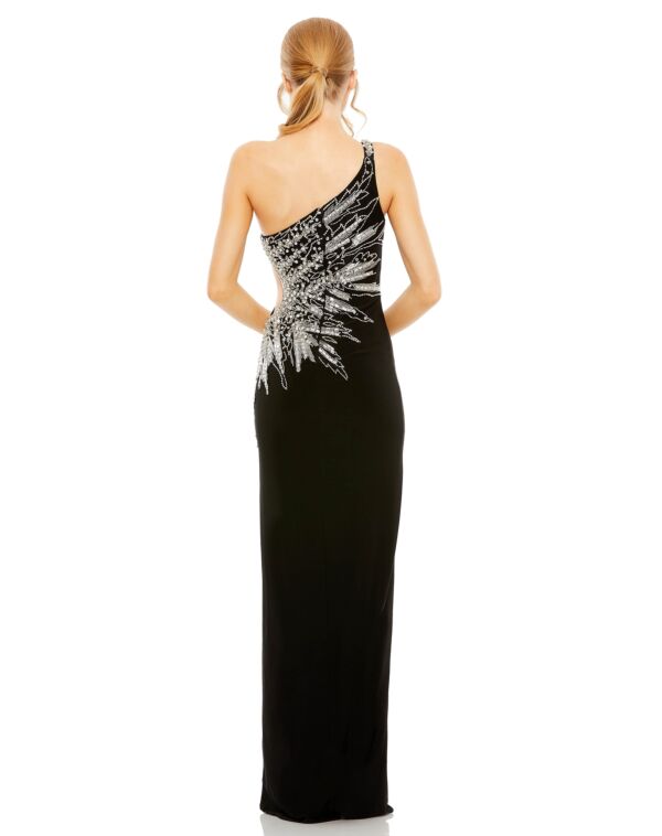 Mac Duggal 2207 Side Cutout One Shoulder Dress