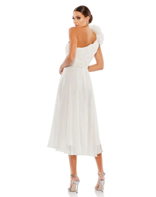 Mac Duggal 49491 Ruched Bodice One Shoulder Dress