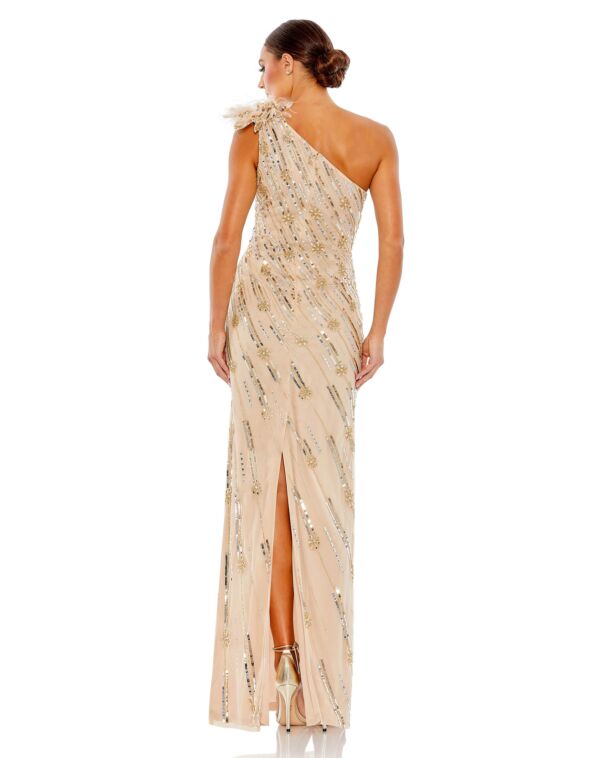 Mac Duggal 93739 One Shoulder Embellished Dress