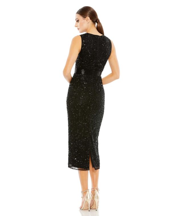 Mac Duggal 93758 Jewel Neckline Embellished Dress