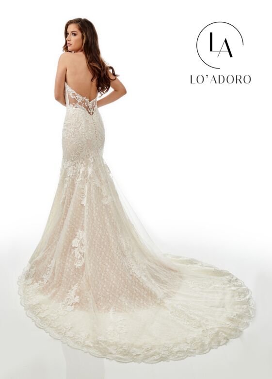 Marys Bridal M762 Beaded Bodice Wedding Dress