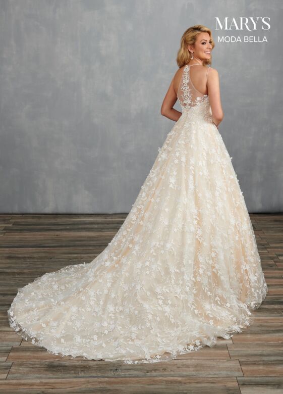 Marys Bridal MB2105 Multiple Strap Wedding Gown