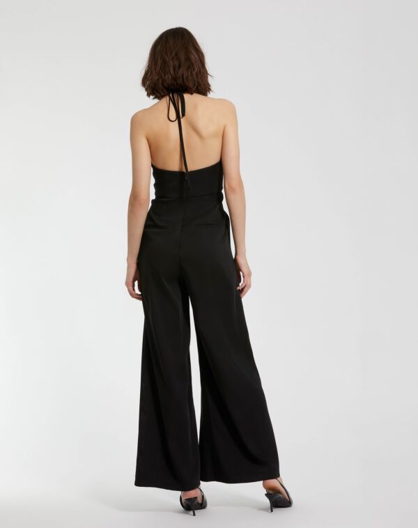 Mac Duggal 20934 Halter Neck Wide-Leg Jumpsuit
