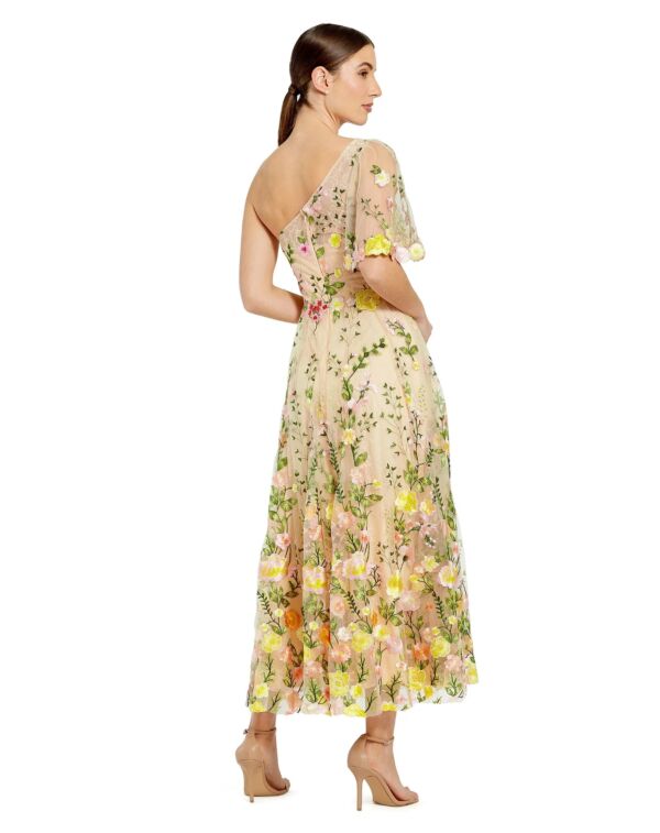 Mac Duggal 68607 Floral Embroidered A-Line Dress