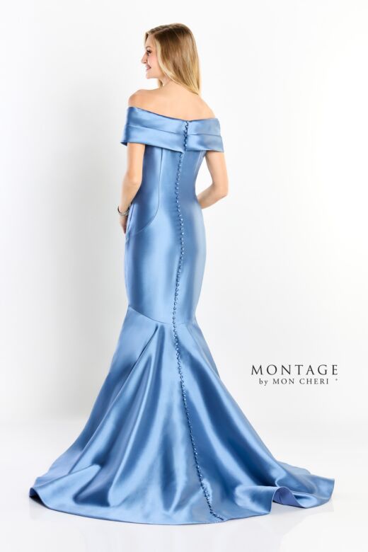 Montage by Mon Cheri M2207 Mermaid Silhouette Off The Shoulder Dress