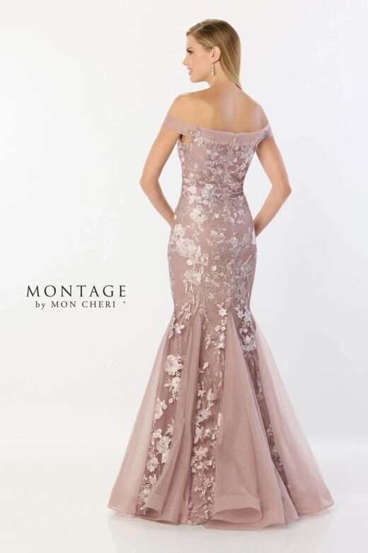 Montage by Mon Cheri M2231 Sweetheart Neck Godet Skirt Dress