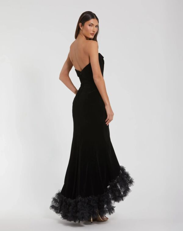 Mac Duggal 68697 Ruffle Hem Sweetheart Neck Dress