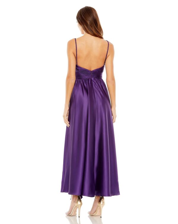 Mac Duggal 56035 Ruched Bodice V-Neck Dress