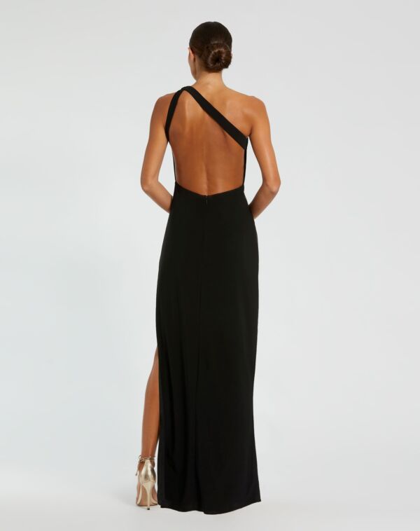 Mac Duggal 68690 Illusion Cutout Strappy Back Dress