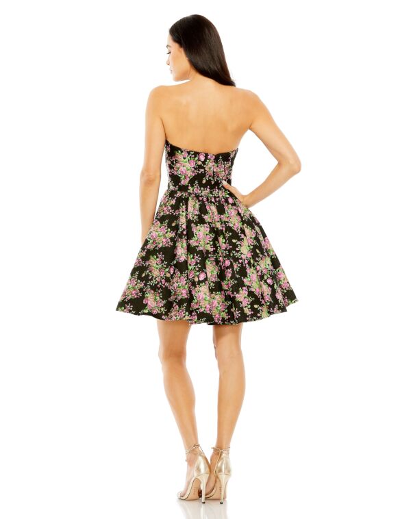 Mac Duggal 68615 A-Line Brocade Sweetheart Neck Dress