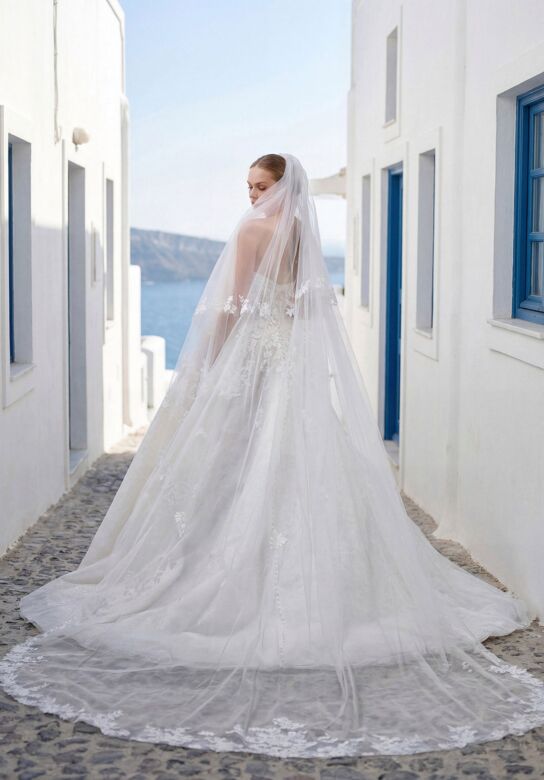 Mori Lee 1010081 Tabria Lace Off The Shoulder Wedding Gown