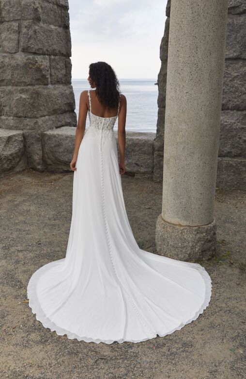 Mori Lee 12621 Nadira Plunging Sweetheart Neck Bridal Gown