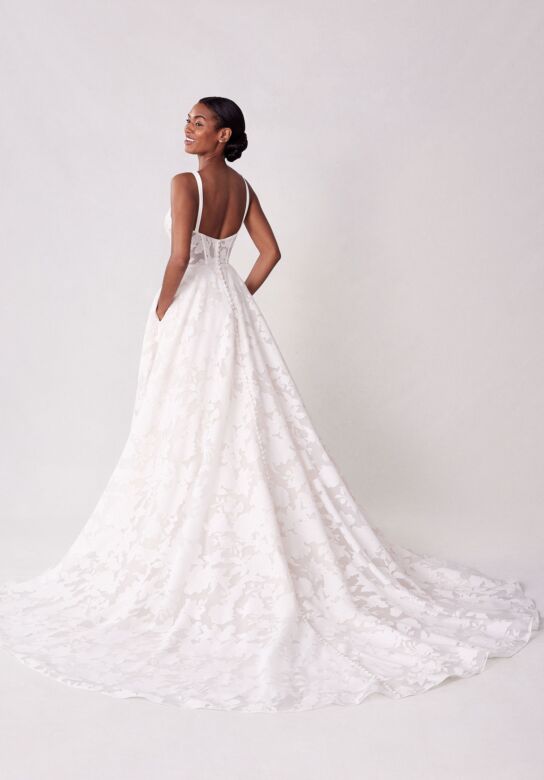 Mori Lee 2713 Satine Sweetheart Neck Back Button Wedding Dress